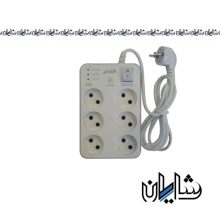 محافظ برق کامپیوتر 6 خانه فروزش FR600 با کابل 2.8متر