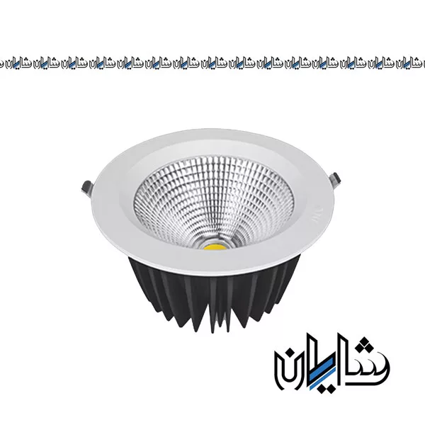 چراغ COB هارمونیک 80 وات دایره ای پارس شعاع توس