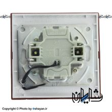 کلید و پریز مدل آسا طرح چوب