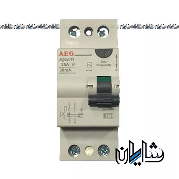 کلید محافظ جان ترکیبی وارداتی 32 آمپر 10 کیلو آمپر توس فیوز|AEG