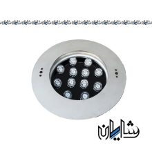 چراغ استخری توکار 36 وات استیل فول کالر Ledman