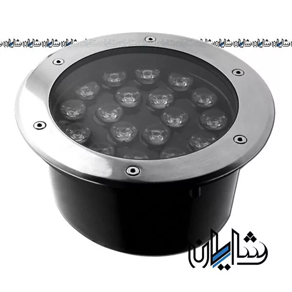 چراغ دفنی 18 وات گرد ماهرخ