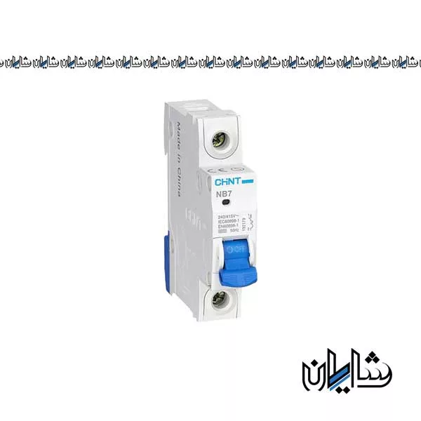 کلید مینیاتوری 10 آمپر تک پل چینت مدل NB7