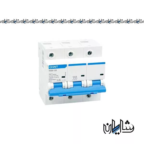 کلید مینیاتوری 100 آمپر سه پل چینت مدل NXB-125