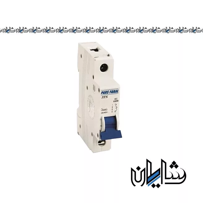 کلید مینیاتوری 20 آمپر یک پل پارس فانال مدل PFN-1P