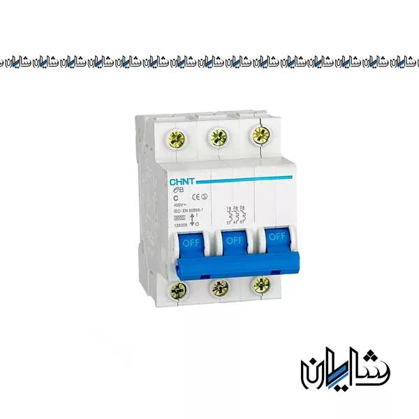 کلید مینیاتوری 20 آمپر سه پل چینت مدل EB