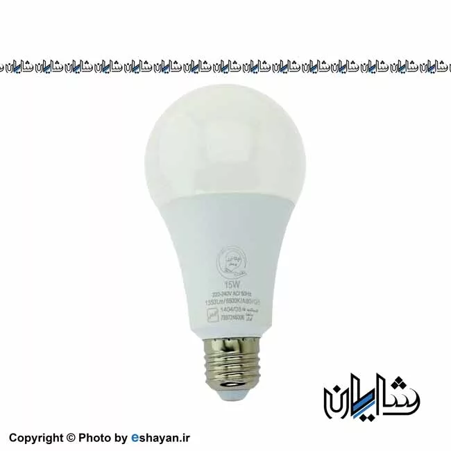 لامپ حبابی 15 وات نیکانور