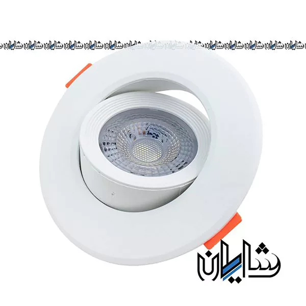 چراغ سقفی 7 وات COB لنزدار متحرک اپتونیکا