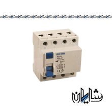 کلید محافظ جان 100 آمپر چهار پل پارس فانال مدل PFR-4P-30MA&300MA