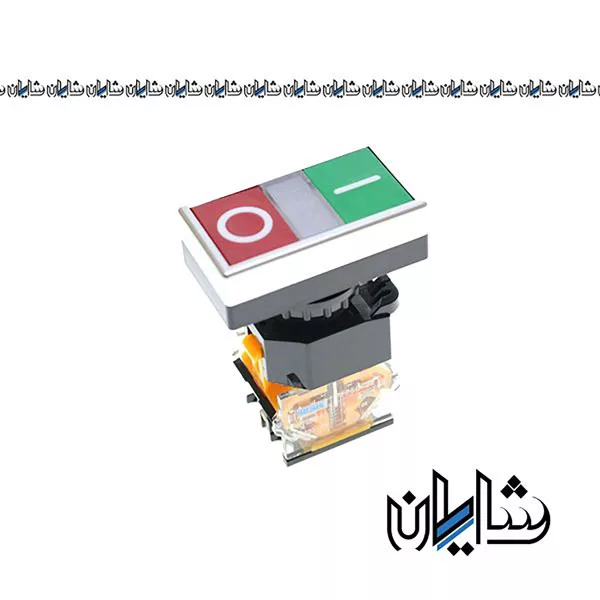 شستی دوبل چراغدار دو کنتاکت پارس فانال مدل PFP-50