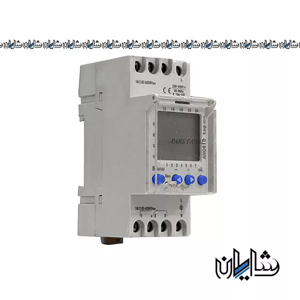 تایمر ذخیره دار دیجیتالی دو کاناله پارس فانال مدل PFTD-812