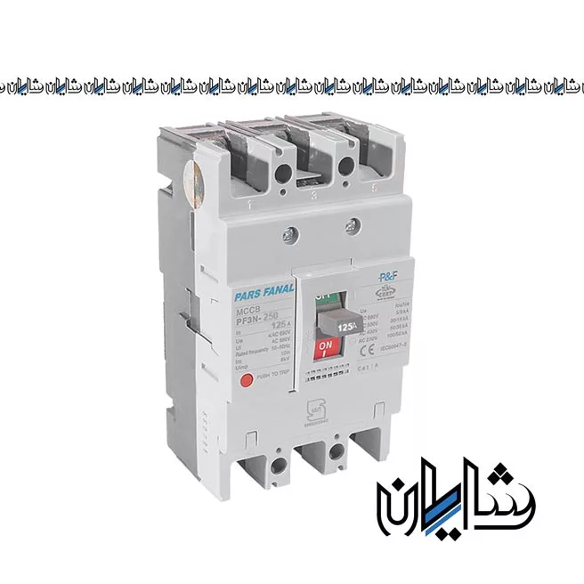 کلید اتوماتیک پارس فانال کمپکت فیکس 125 آمپر مدل PF3N-250