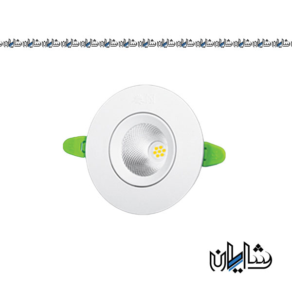 چراغ چشمی متحرک 7 وات SMD دایره ای پارس شعاع توس