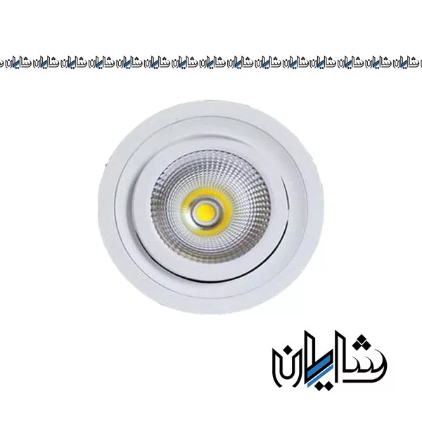 چراغ سقفی توکار پرسین 15 وات EDC