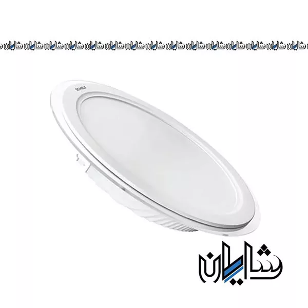 پنل SMD شیشه ای گرد 24 وات شیله