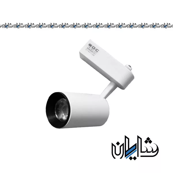 چراغ ریلی فروشگاهی لنزدار بدنه سفید 7 وات EDC