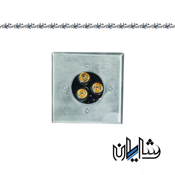 چراغ دفنی مربع 3 وات ال اچ جی EDC