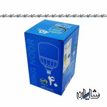 The purchase price of a 40 watt Nikanor cylindrical lamp