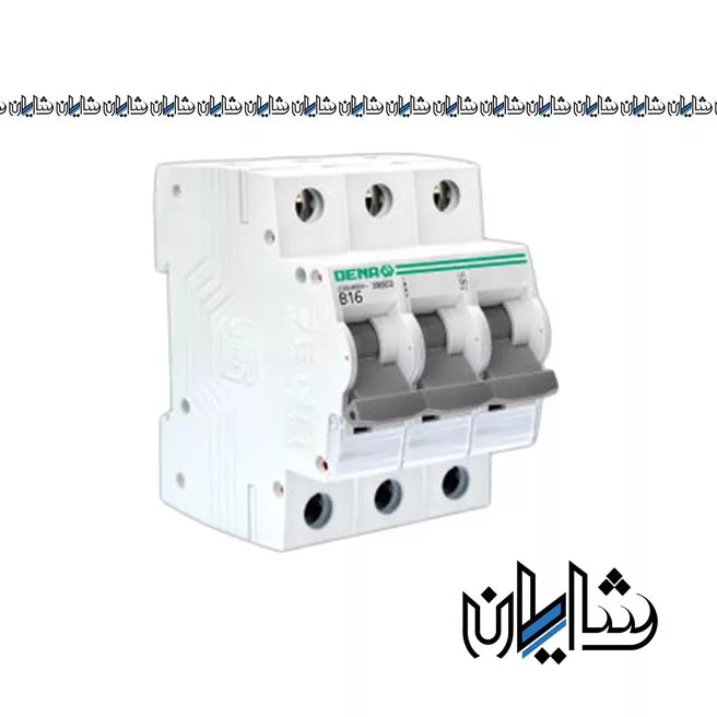 کلید مینیاتوری سه پل 32 آمپر ویسنا مدل 6KA