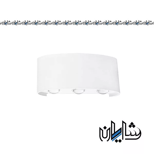 چراغ دیواری فضای آزاد دو طرفه 18 وات EDC