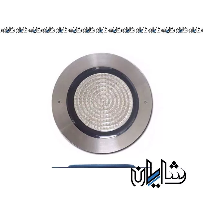 چراغ روکار استخری فوق باریک استیل 2 وات لدمان
