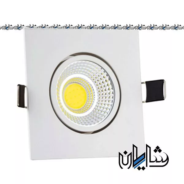 چراغ سیلندری COB مربع 5 وات نمانور