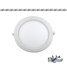 پنل توکار فلزی 25 وات گرد ZFR