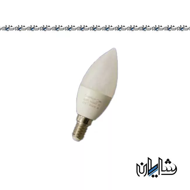 لامپ شمعی بادامی 8 وات زانیس