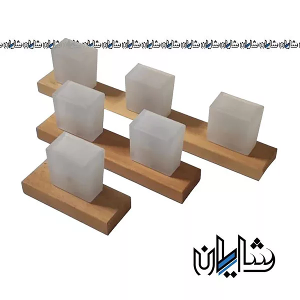 چراغ دکوراتیو 12 وات مدل برلیان چوب راش زانیس