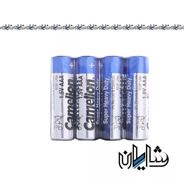باتری نیم قلمی شیرینگ کملیون 4تایی Super Heavy Duty