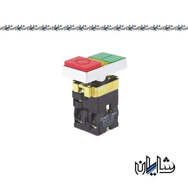 استارت استپ دوبل چراغدار چینت مدل NP2-BW8465