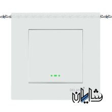 کلید یک پل دلند الکتریک مدل آسا پلکسی سفید