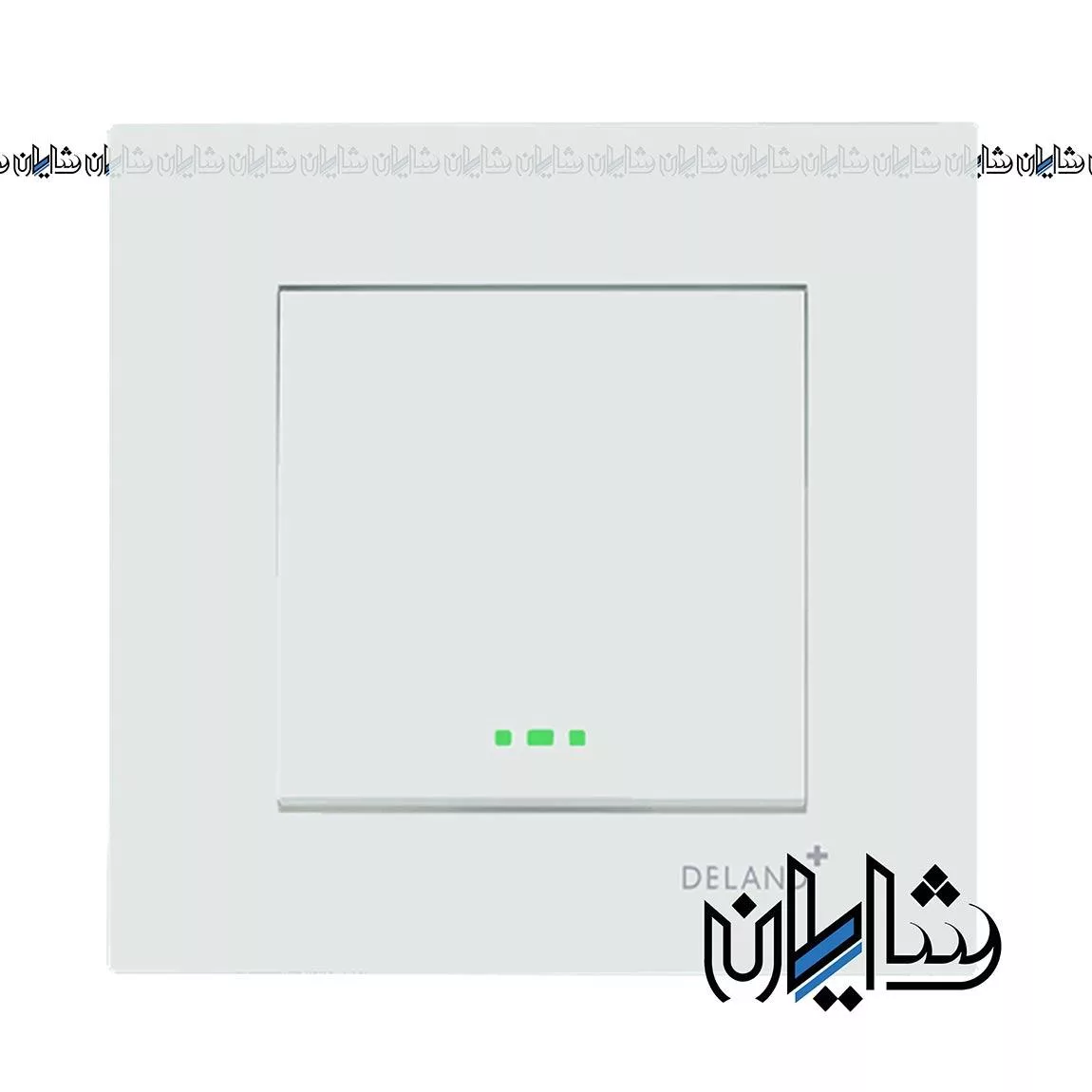 کلید یک پل دلند الکتریک مدل آسا پلکسی سفید