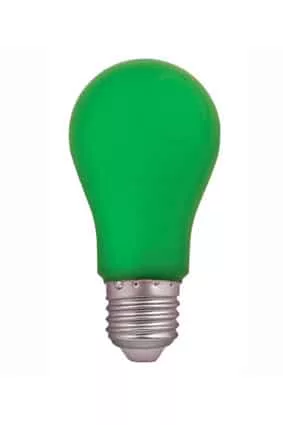 hamp led bulb 9w green