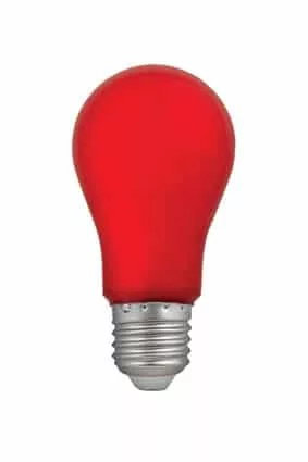 hamp led bulb 9w red