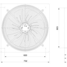 قیمت هواکش ایلکا هفت پر فلزی دمنده VIK-60G4T