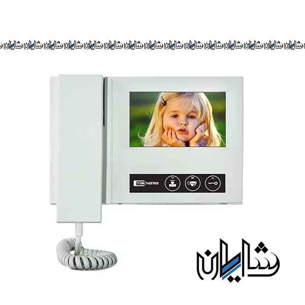 آیفون تصویری تکنما مدل VDP D43