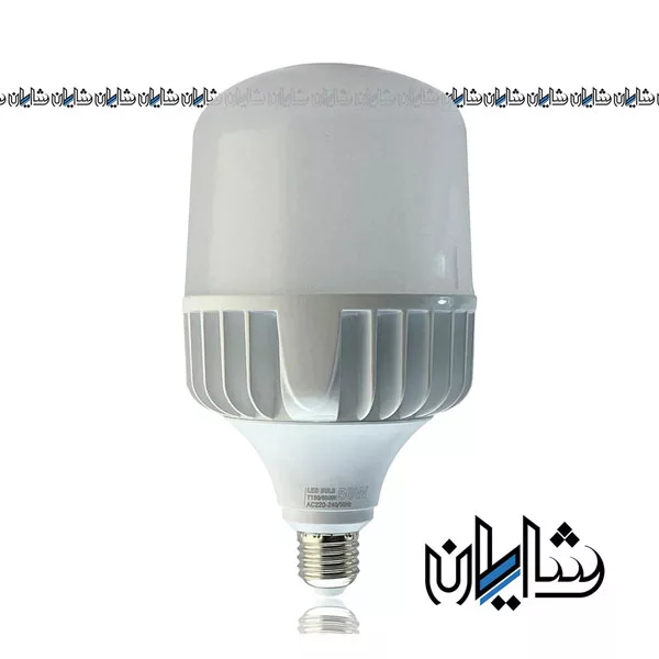 لامپ استوانه ای 40 وات تک تاب مدل لوتوس شفاف