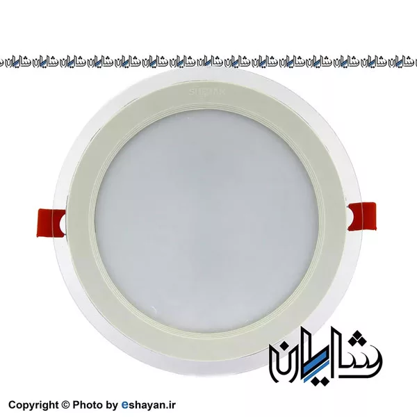 پنل دور شیشه بک لایت 18 وات گرد شراک